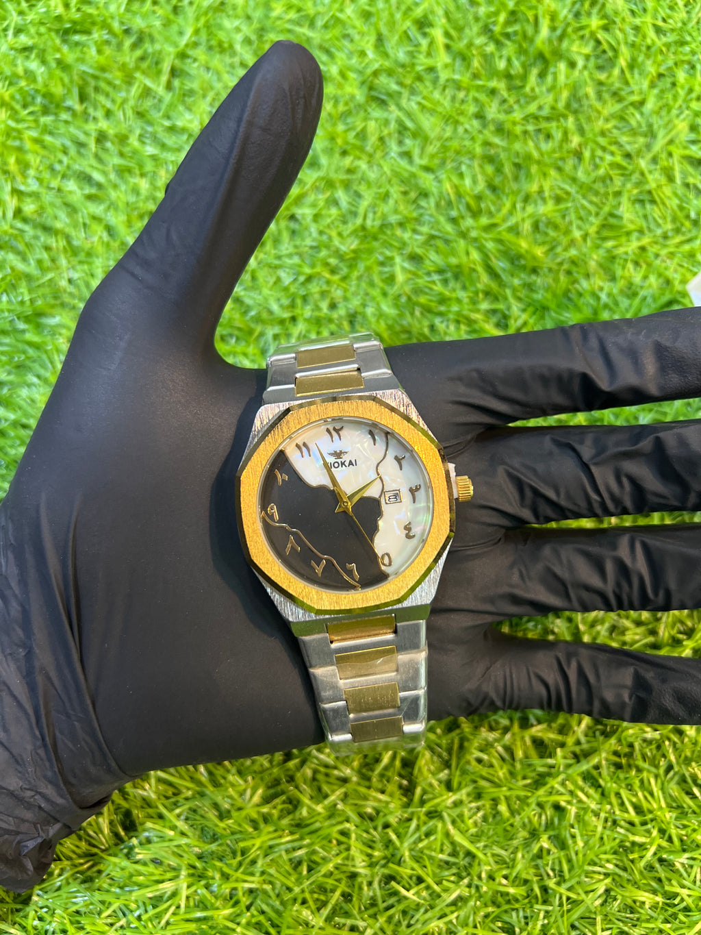VIOKAI Arabic Aura Two-Tone Men’s Quartz Watch