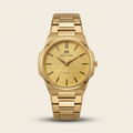 MATTURI gold-tone watch studio image